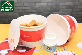 130OZ French Fried Chicken Paper bucket