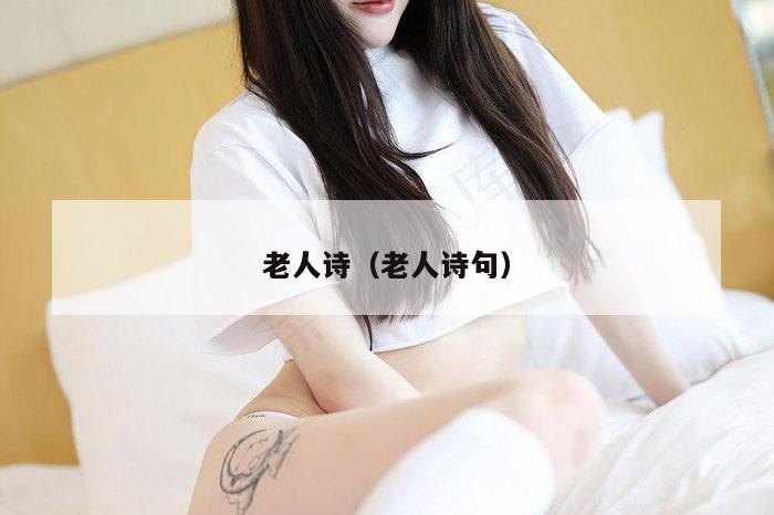 老人诗（老人诗句）